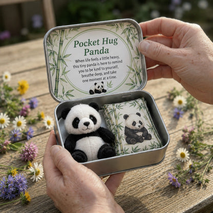 Pocket Hug Plush Keepsake Tin – Mini Comfort Gift