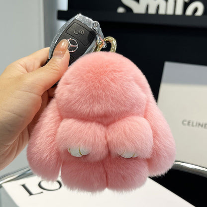 💕Early Bird Special Offer: 60% OFF🐰 Handmade Soft Bunny PomPom Charms   🔥🔥 Buy 2, Get 10% Off