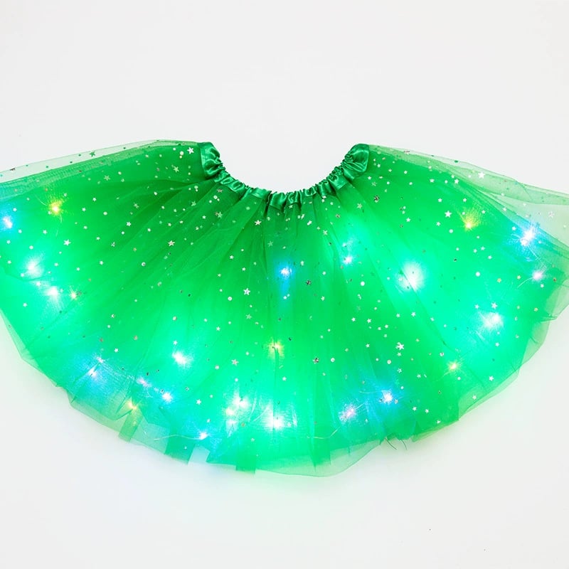 Final Clearance!🌟 Princess Glow LED Skirt | Soft, Safe & Stretchy for All-Day Play– Last Chance at This Price! 🔥🔥Buy 2 Get 10% Off