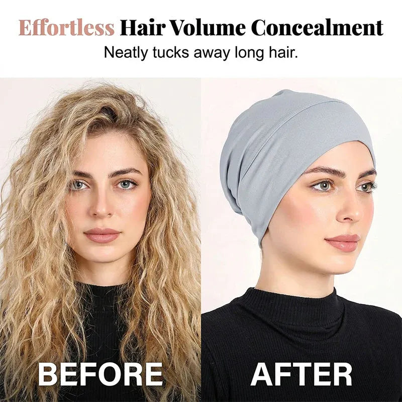 ⏰Soft Stretch Turban Cap for Women