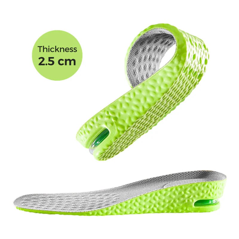 📢📢50% OFF!! ⏰ Comfortable cushioned insoles that increase height: walk effortlessly and in style!👟