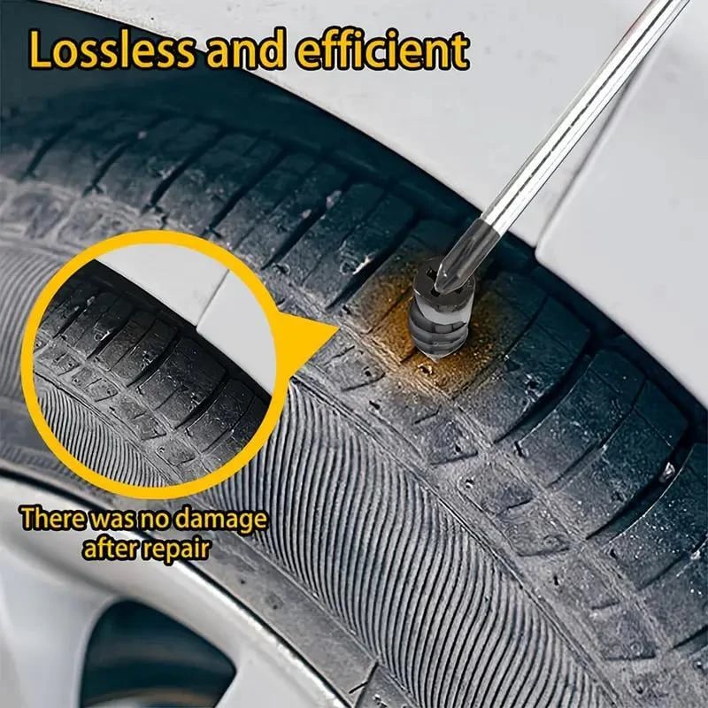 🔥Last Day 49% OFF- Tire Repair Rubber Nail🚚🎁Free Screwdriver Included