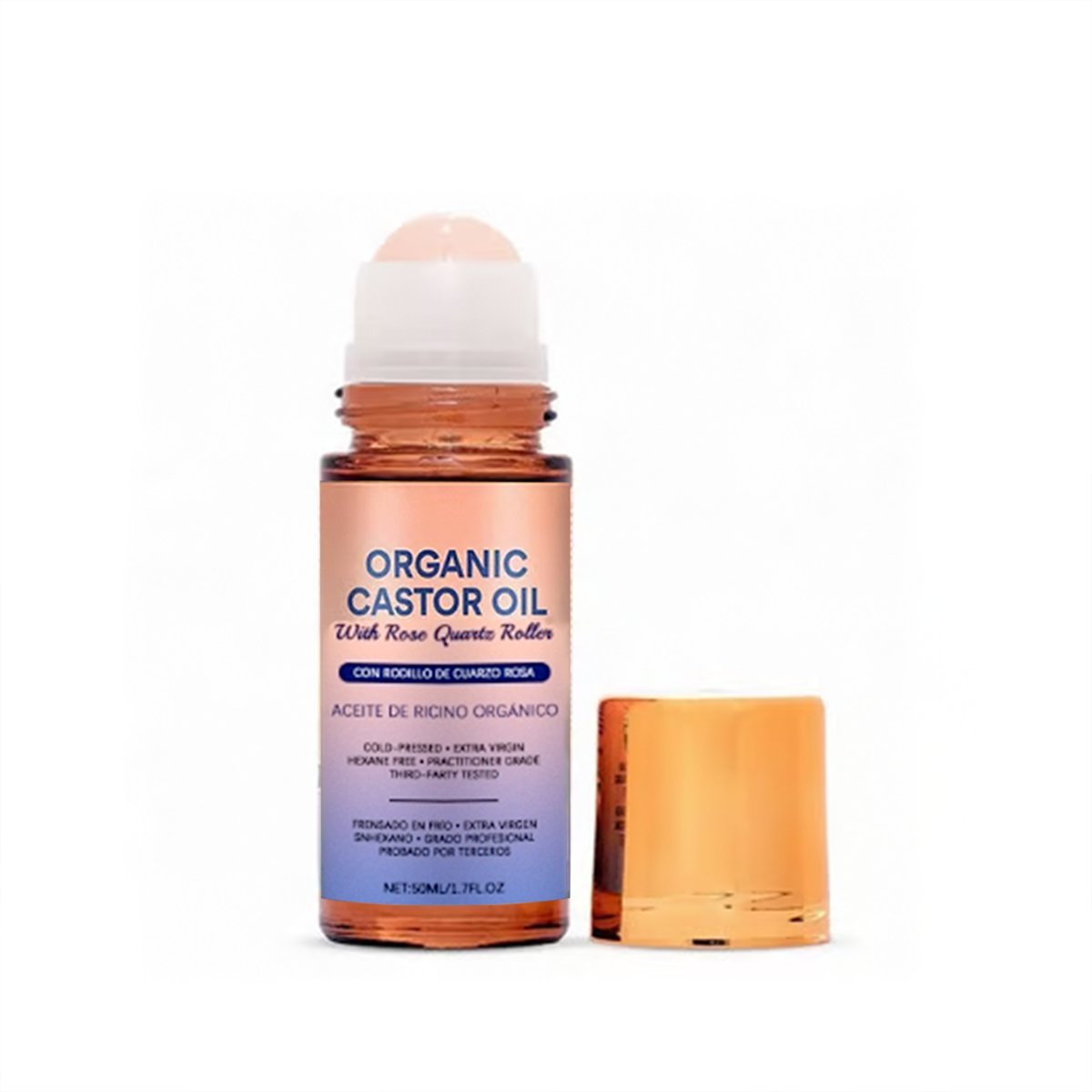 🌿 Refresh & Revive - ✨ Organic Castor Oil Roll-On - For Radiant Skin, Lush Hair & Relaxation
