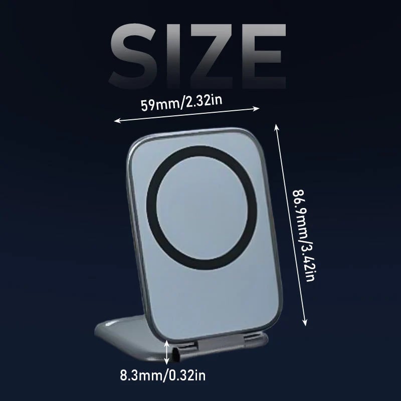 ✨Magnetic Strong-Hold Phone Mount—Sticks Like a Magnet, Stands Like a Rock!📱⚡