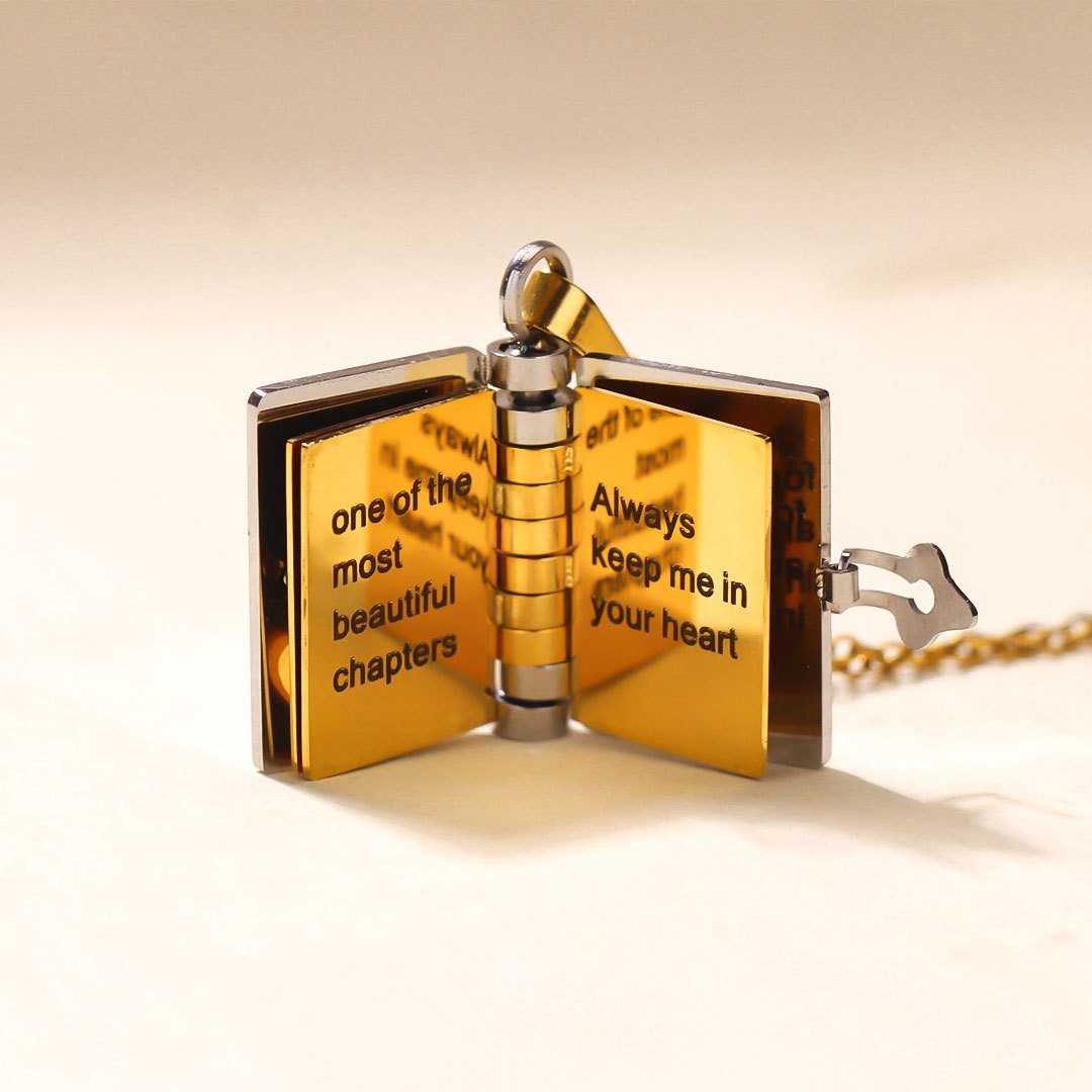💥 The Most Beautiful Chapter Book Necklace