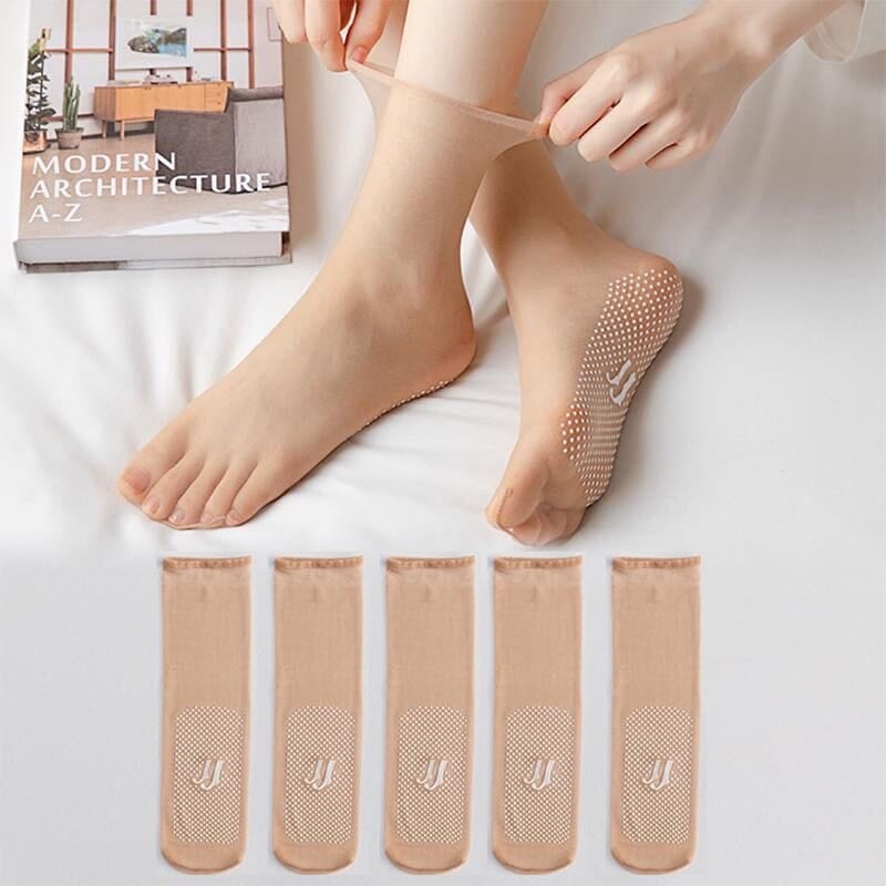 🔥🔥Invisible, Slip-resistant Crystal Silk Socks