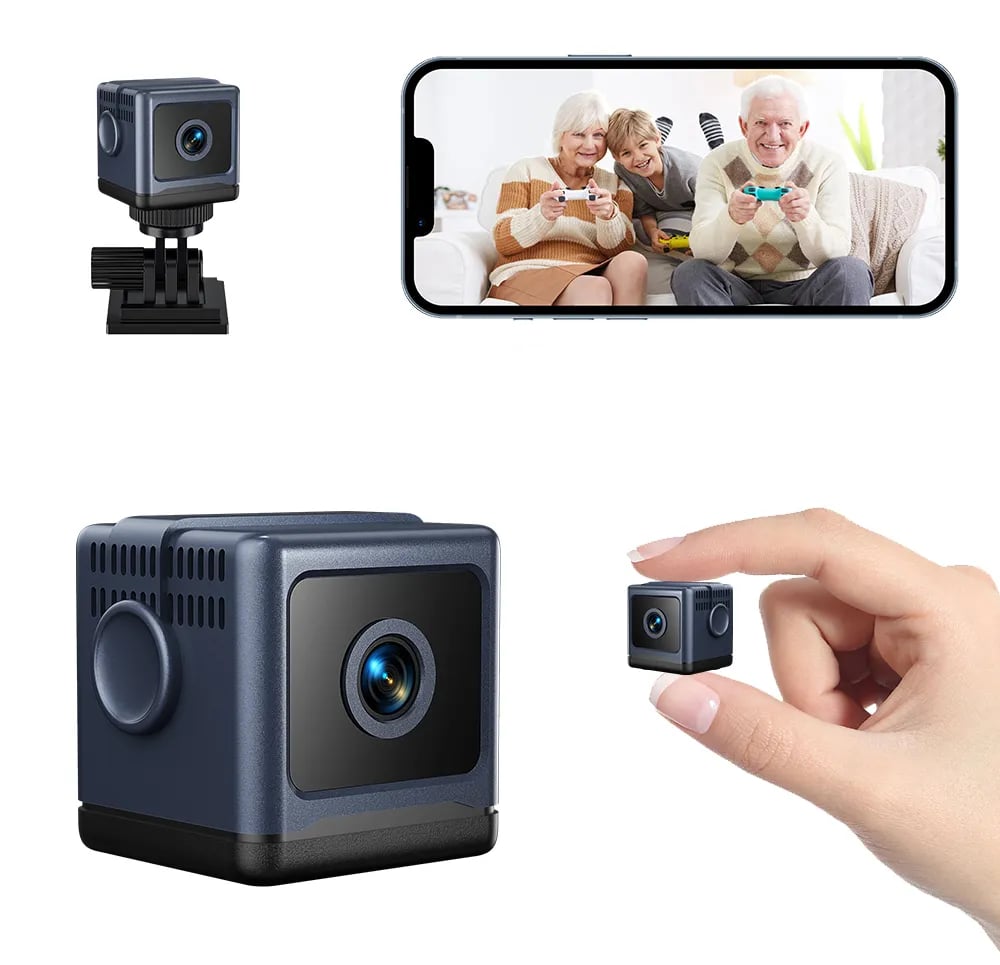 W03 Smart WiFi Security Camera – 1080P HD, Night Vision, Low Power
