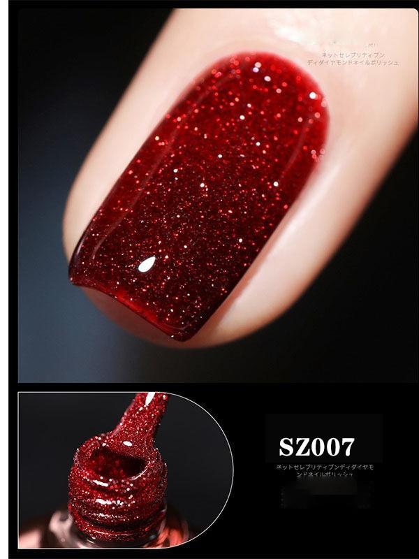 High Density Glitter Nail Gel Polish  🔥🔥 Buy 2 Get 1 Free