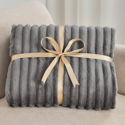 🎀Popular thickened plush nap blanket