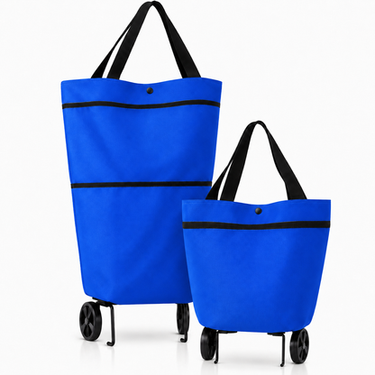 🔥LAST DAY 40% OFF🔥 2 in 1 Foldable Shopping Cart Bag🎁