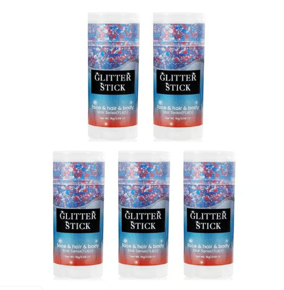 Hot Sale 🎇Red, White, & Blue Patriotic Glitter Stick 🔥