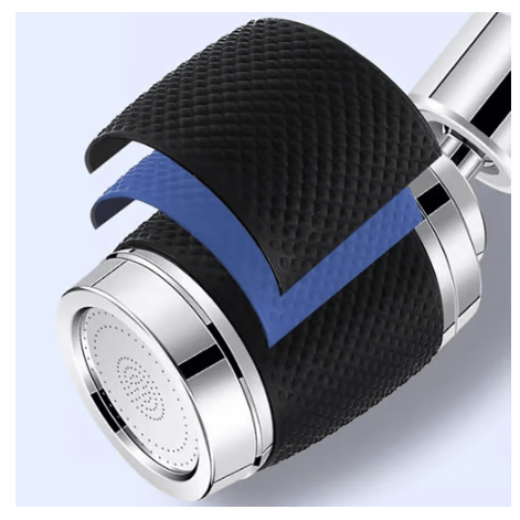 🔥Splash proof booster swivel kitchen filter tap