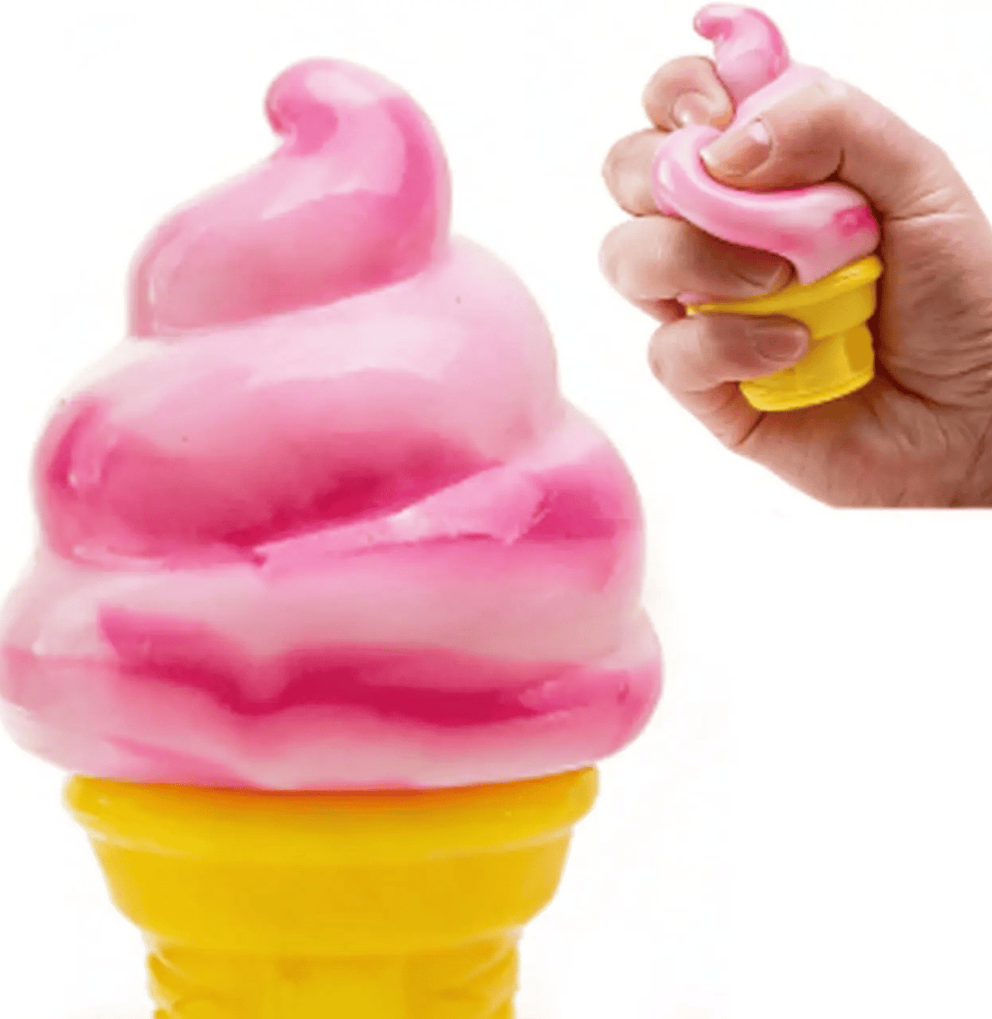 🔥Ice Cream Squeeze Squishy, Ice Cream Squishy, Slow Rise Sensory Fidget Toy, Easter Basket Stuffers Party Favors🍦Buy 2 Get 1 Free-3PCS