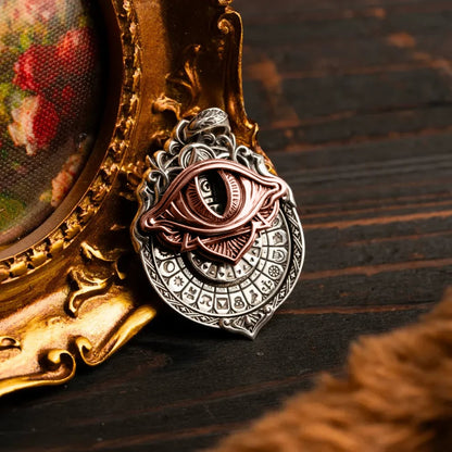 👁️‍🗨️Handmade Tarot Vision Pendant: Connect to Cosmic Wisdom Anytime(Cheat Sheet Included) 🔥🔥 Buy 2 Get 10% Off