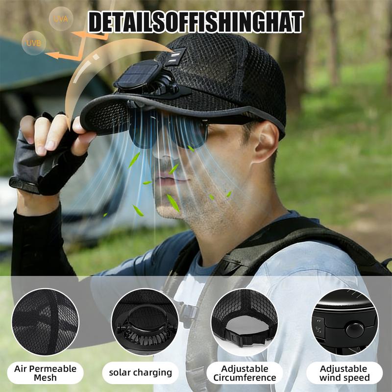 🧢 2026 Pro Outdoor Cooling Hat ❄️ Dual-Power Fan Cap🥳Buy 2 Get 10% Off