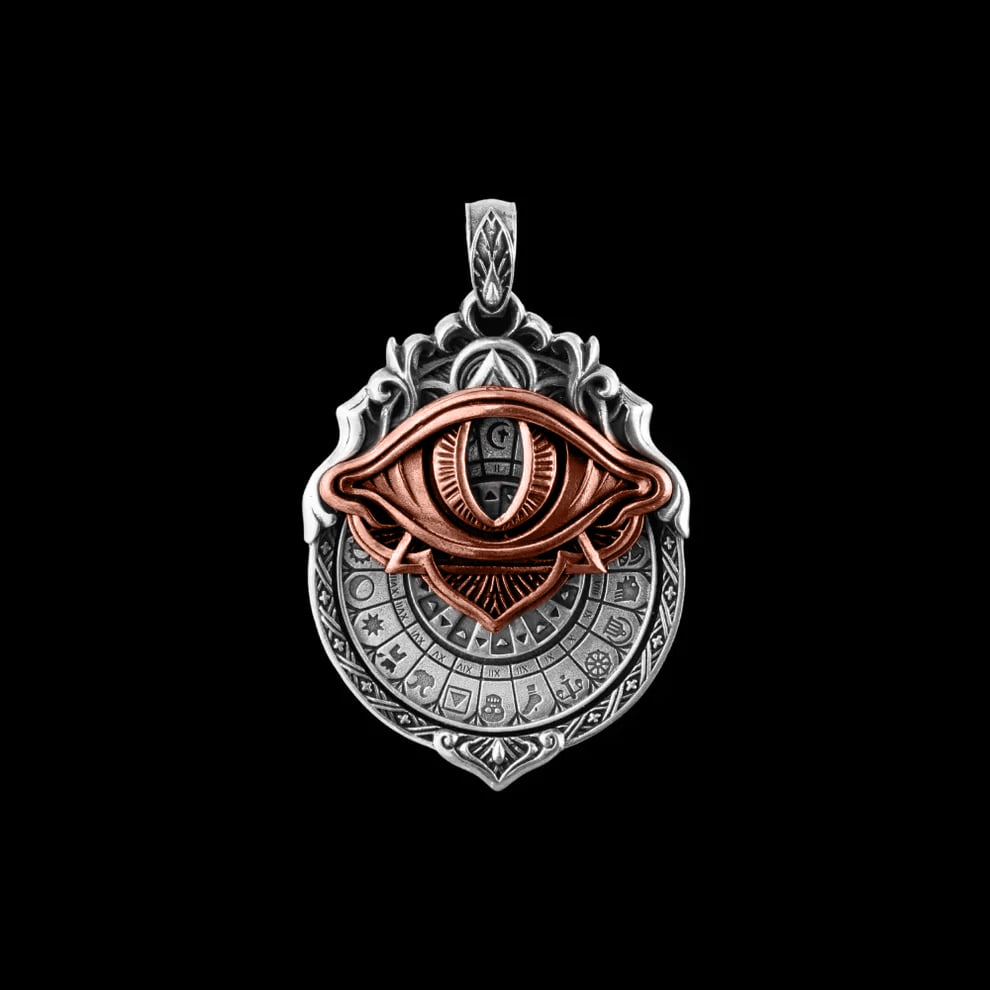 👁️‍🗨️Handmade Tarot Vision Pendant: Connect to Cosmic Wisdom Anytime(Cheat Sheet Included) 🔥🔥 Buy 2 Get 10% Off