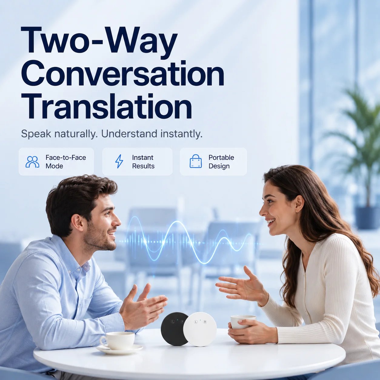 🔥HOT SALE🔥AI Language Translator Device – Real-Time Two-Way Voice Translator with Multi-Language Support