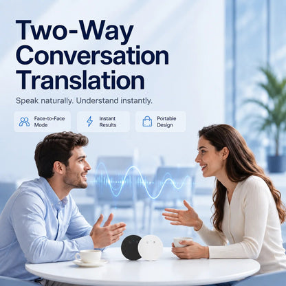 🔥HOT SALE🔥AI Language Translator Device – Real-Time Two-Way Voice Translator with Multi-Language Support