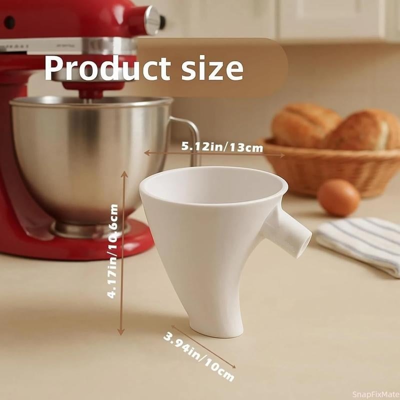 🔥This Week 50% OFF - ✨Flour Funnel for Kitchen Aid Stand Mixer🥳Buy 2 Get 10% Off