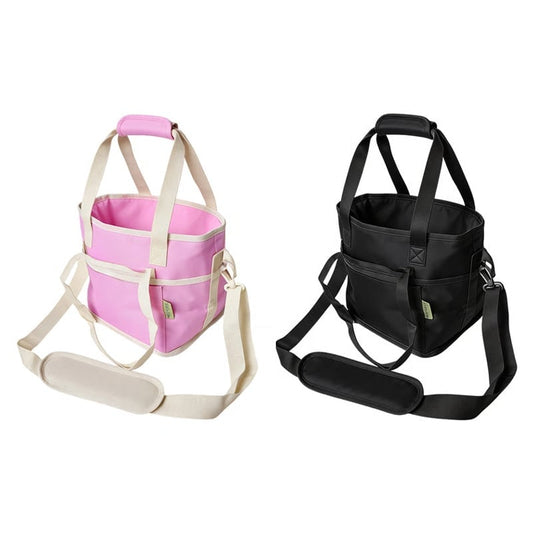 Family Size 4-Compartment Drink Carrier Bag for Coffee Cups & Tumblers