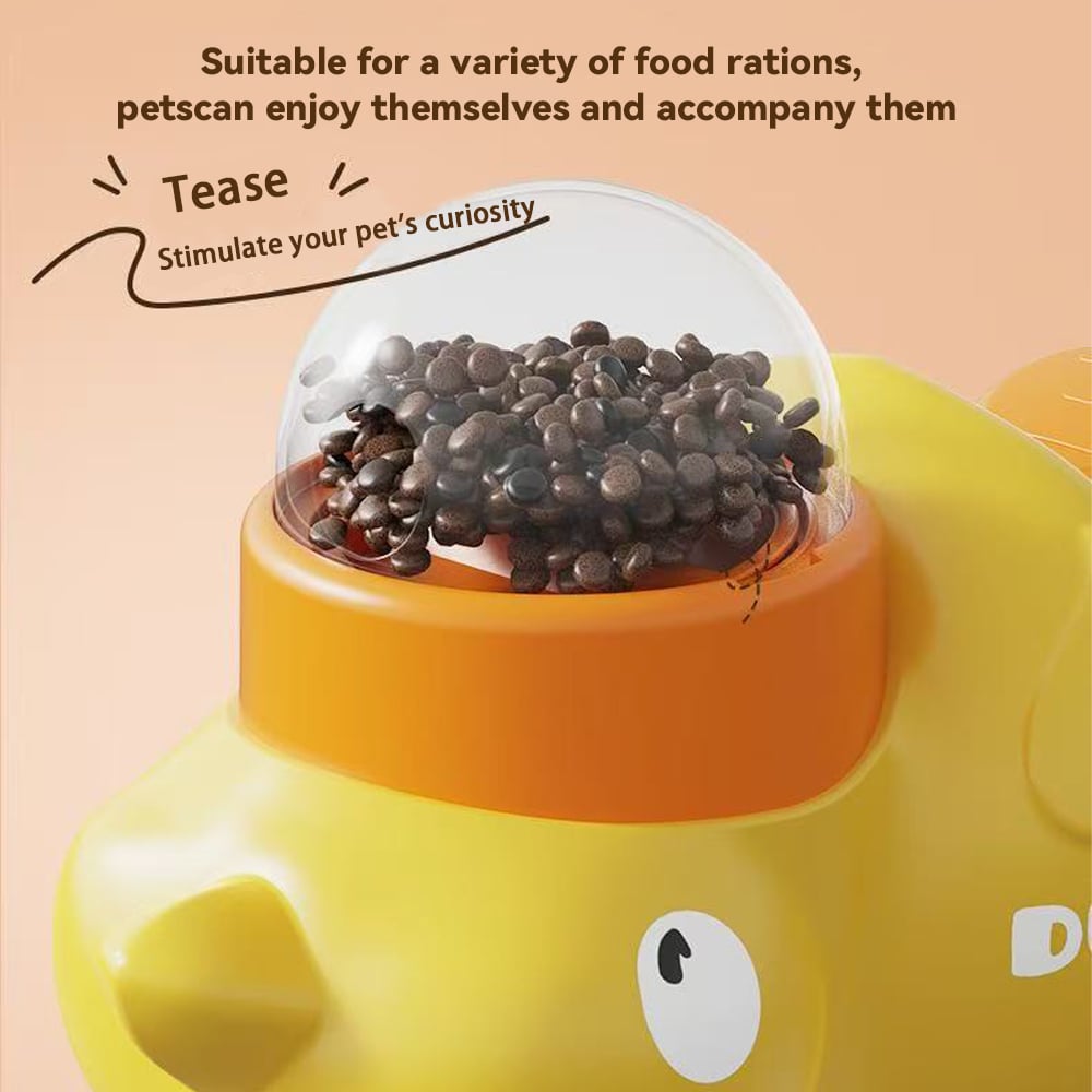🏆Flash Sale⚡Little Yellow Duck Pet Feeder - Interactive Pecking Fun for Kids! 🔥🔥 Buy 2 Get 1 Free