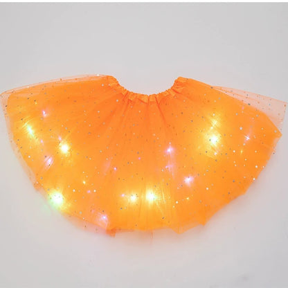 Final Clearance!🌟 Princess Glow LED Skirt | Soft, Safe & Stretchy for All-Day Play– Last Chance at This Price! 🔥🔥Buy 2 Get 10% Off