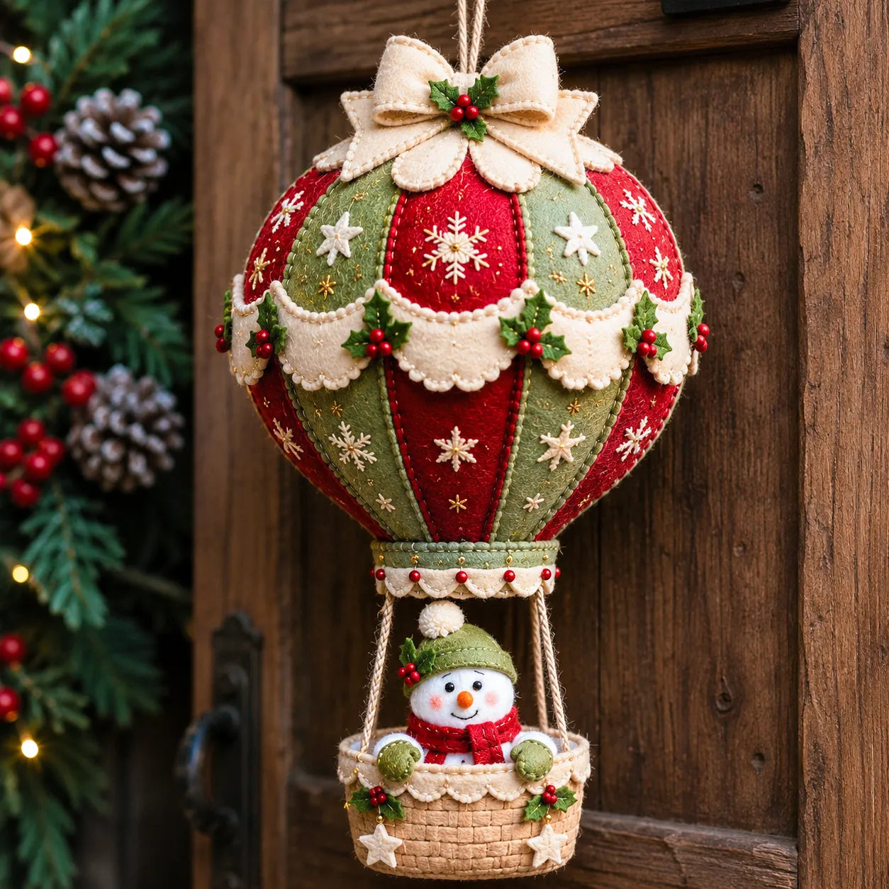 🎈LAST DAY 50% OFF - 🎈 Christmas Hot Air Balloon Hanging DIY Kit