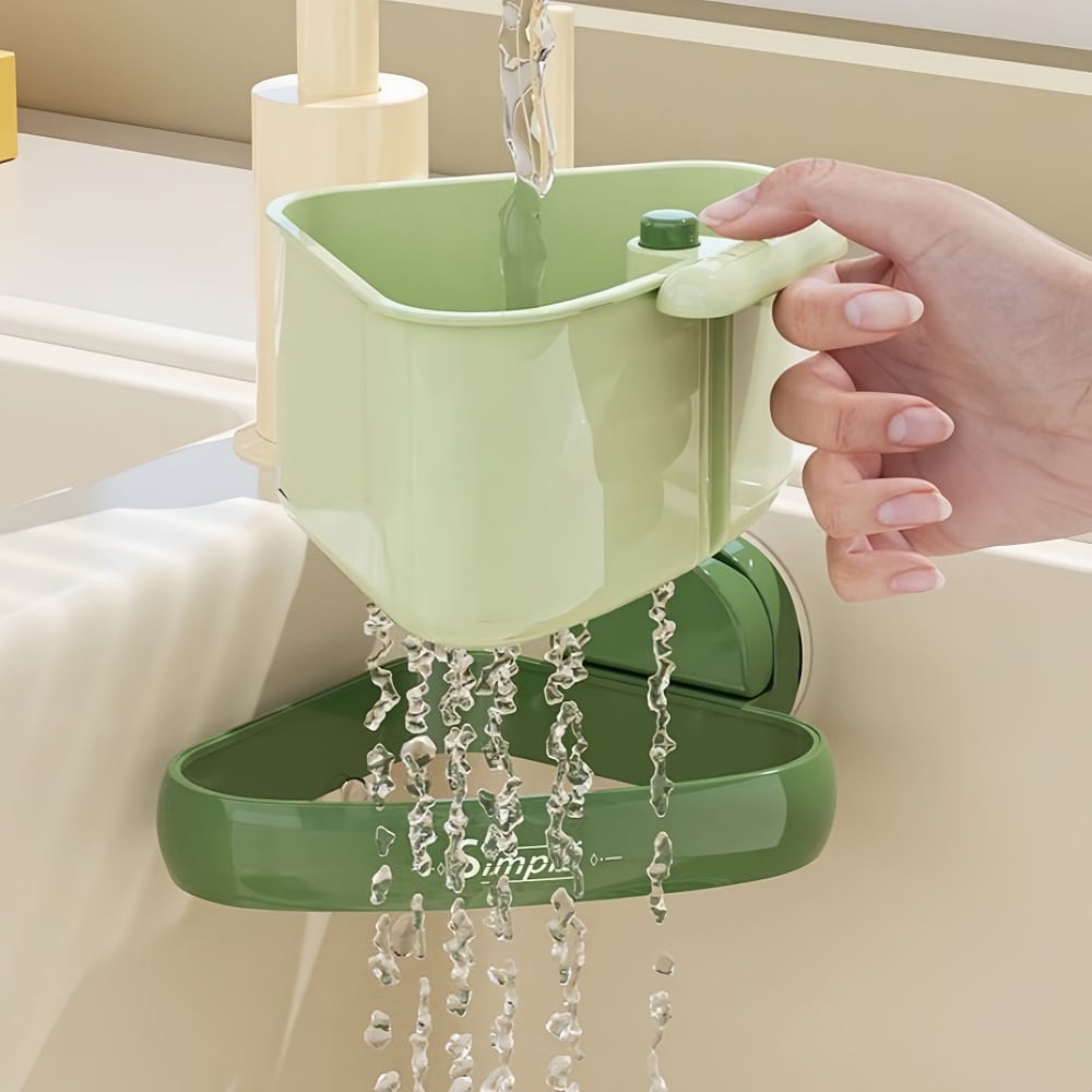 🔥Suction Cup Sink Corner Rack