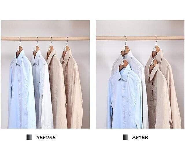 🔥The best closet helper]Space-Saving Clothes Hanger Connector Hooks
