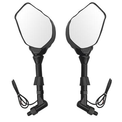 LED ghost claw rearview mirror