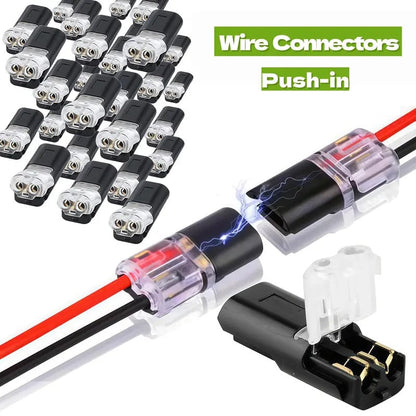 🔥Double-Wire Plug-in Connector Led Light Strip Connectors 2 Pin