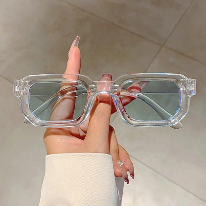 📢📢Buy More Save More!!⏰🕶️🔆Vintage Rectangle Frame Sunglasses for Men & Women with UV400 Protection