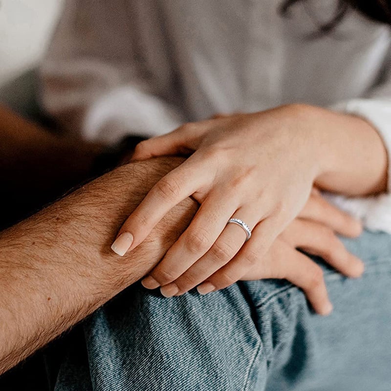 ✨Buy One Get One Free🎁 Spinning Anxiety Relief Ring, Lucky Vow Waterproof Jewelry