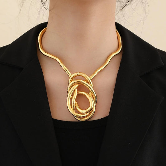 (Perfect Gift for Her🎁) Snake Malleable Necklace & Choker, Bracelet
