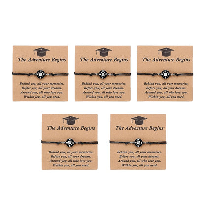 🎓 2026 Graduation Compass Bracelet – Perfect Gift for Graduates