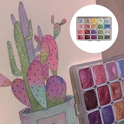 🔥Shifting Watercolor Painting Set 🥳Buy 2 Get 1 Free