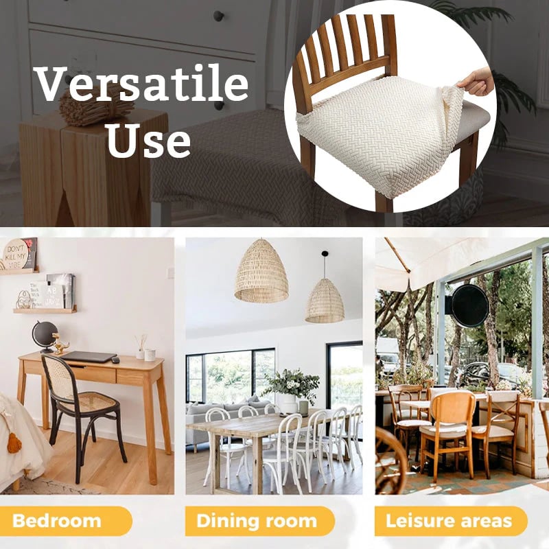 🎅🔥 Waterproof Jacquard Chair Covers! Durable, Stylish & Easy-Clean 🪑✨