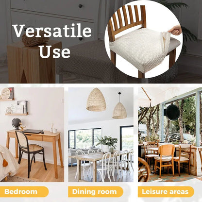 🎅🔥 Waterproof Jacquard Chair Covers! Durable, Stylish & Easy-Clean 🪑✨