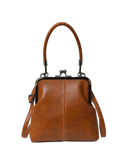 Vintage British style high-quality handbag 👝Retro style crossbody bag