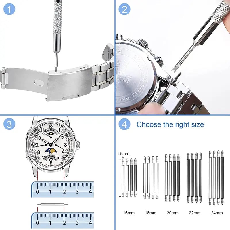 🔥Best Selling Watch Repair Tool Kit ⌚️Limited Time Discount