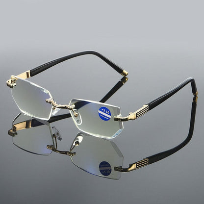 New Sapphire high hardness anti blue light  reading glasses