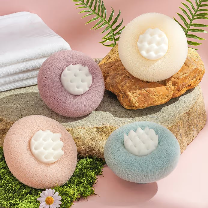 🥰Suction Cup Super Soft Bath Sponge Flower