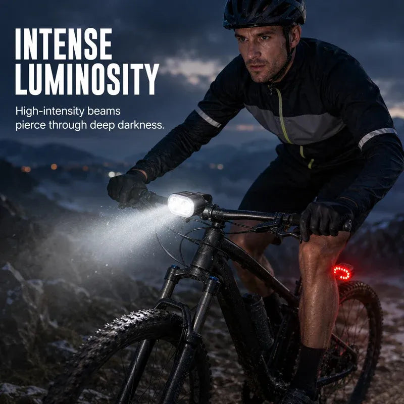 🎉 2026 Sale — Over 33,000 Sold! 💞 USB Rechargeable Bike Light Set