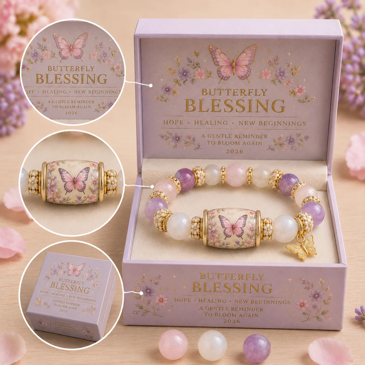 🦋Butterfly Blessing Bracelet  | 2026 Limited Edition Bracelet 🔥Buy 2 Get 10% Off