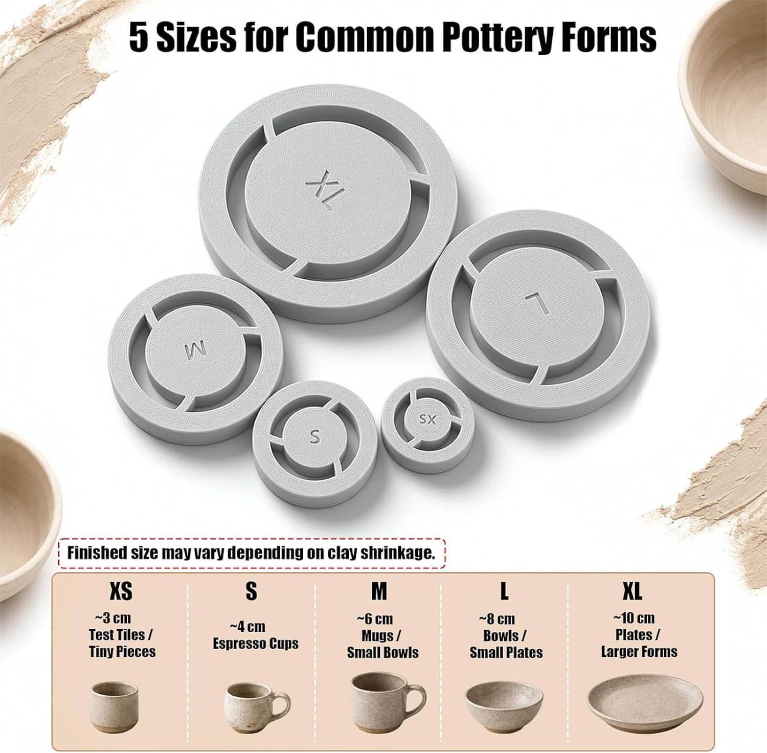 🔥 HOT SALE 🔥🔥Last Day 49% OFF - Pottery Foot Ring Tool