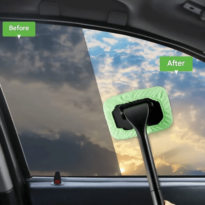 🧽 Buy 1 Get 1 FREE! Windshield Cleaning Tool – Streak-Free, No More Foggy Glass!