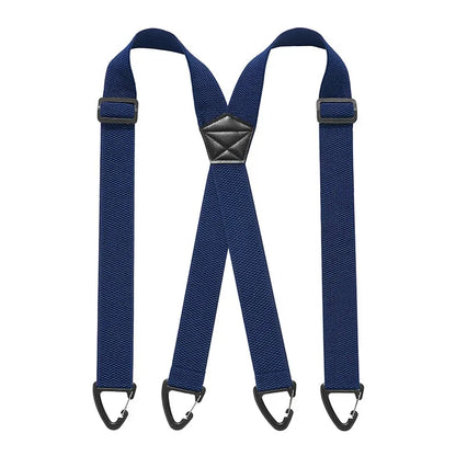 🔥⏰Men's X-Back Suspenders with Hook Clips
