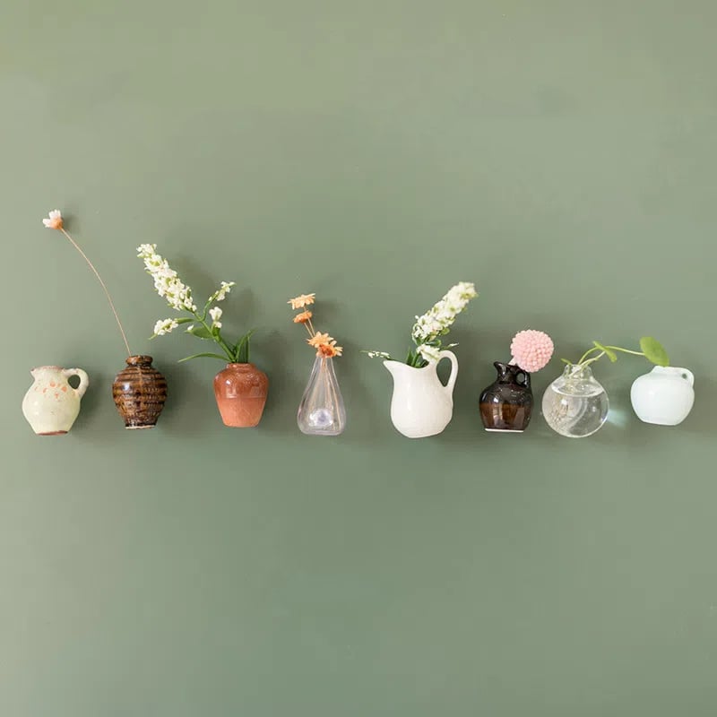 🎁🌸 Mini Ceramics Vase Fridge Magnet  🔥🔥 Buy 2, Get 10% Off