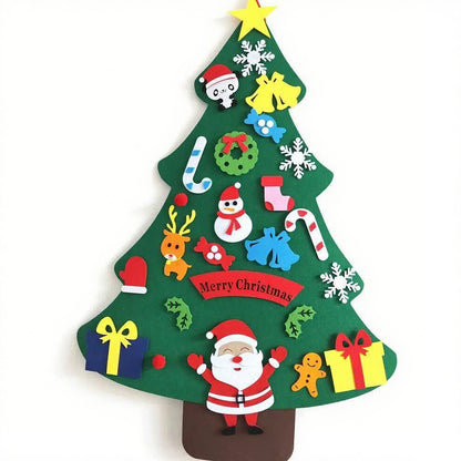 DIY Felt Christmas Tree Set