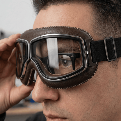 🕶️Vintage Motorcycle Goggles (Fits Over Glasses)